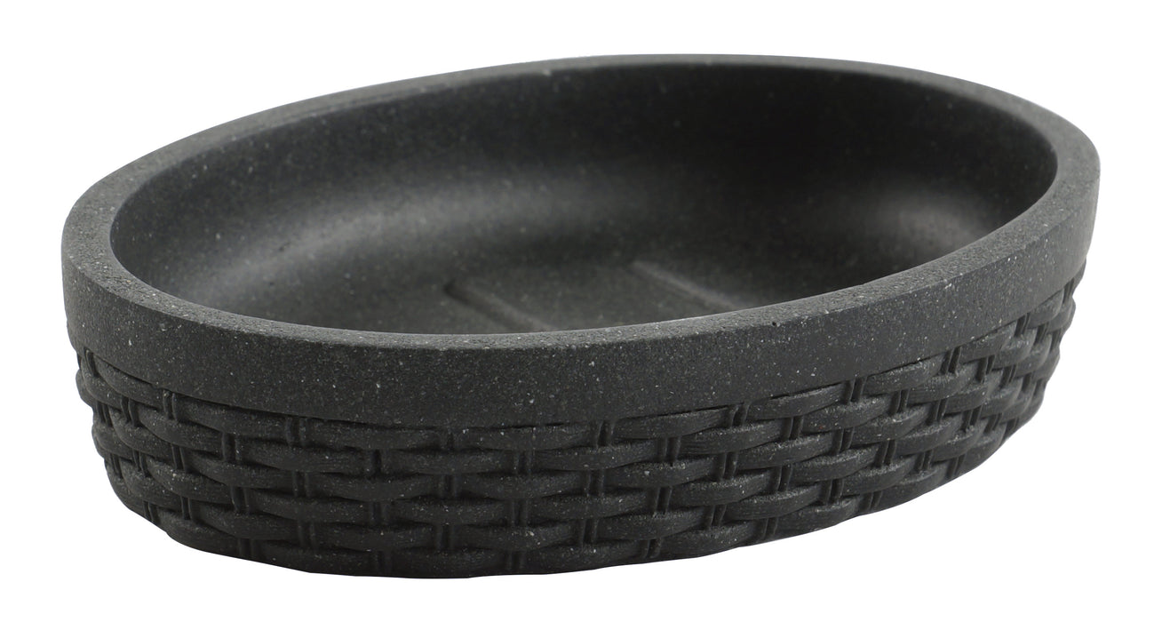 BATHSTAGE 64709 B-SUIT Soap Dish Dark Gray