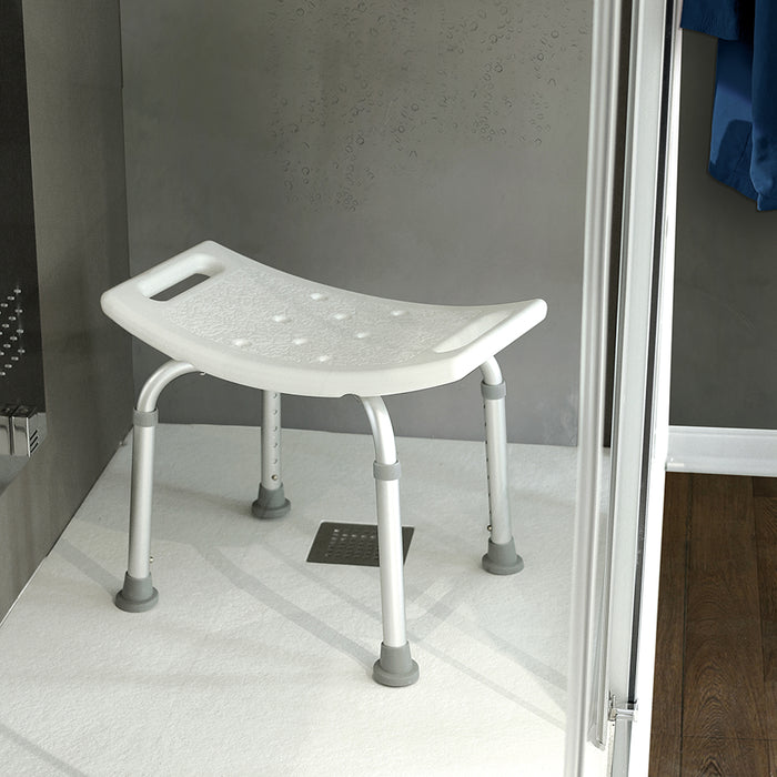 GEDY 10720200000 FRIEND Adjustable Stool White