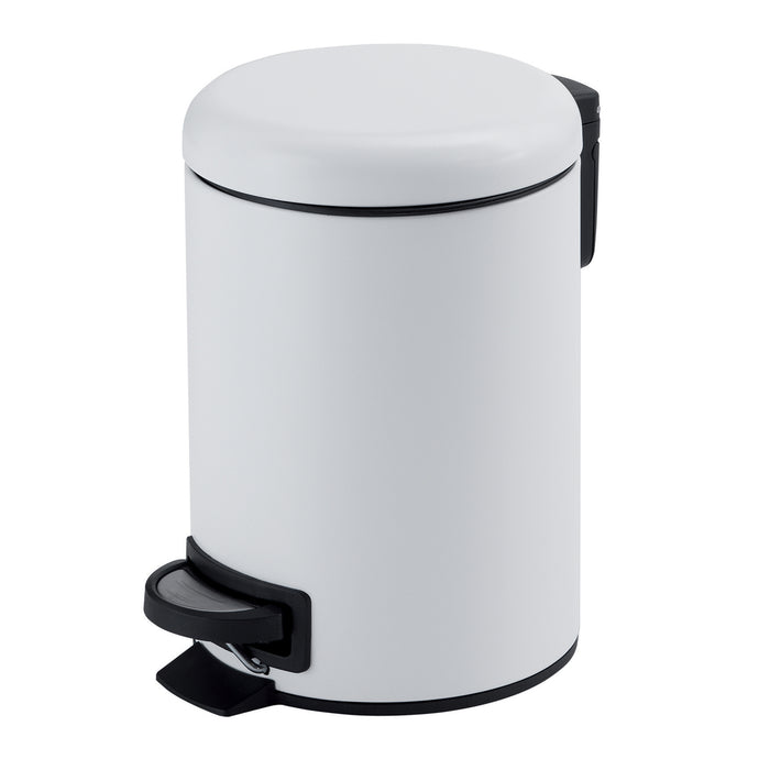 GEDY 33090200000 POTTY Trash Can With Lid 5L Matte White