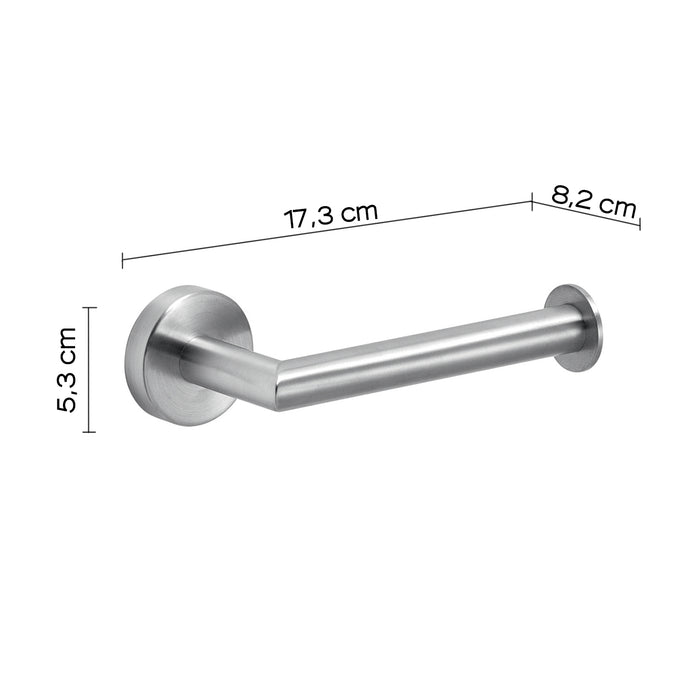 GEDY 50243800000 PROJECT Brushed Toilet Roll Holder
