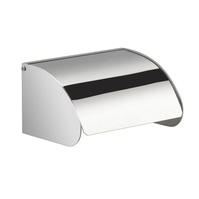 GEDY 50251300000 PROJECT Toilet Roll Holder With Chrome Lid