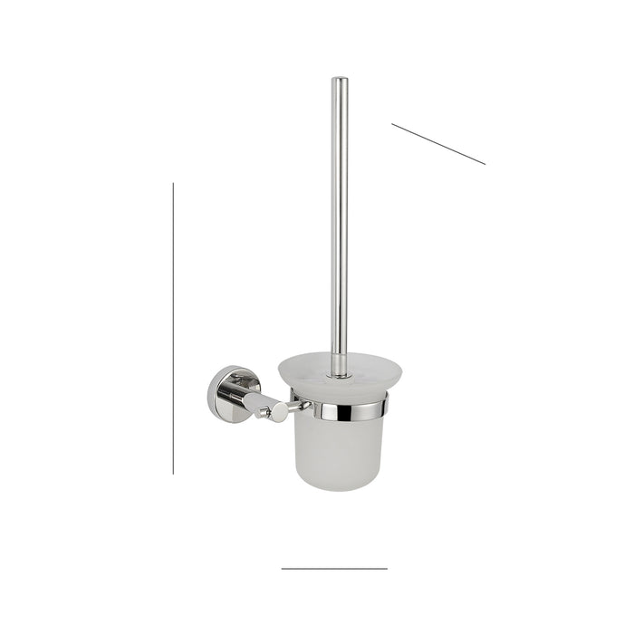 GEDY 50331300003 PROJECT Wall Toilet Brush Holder Chrome