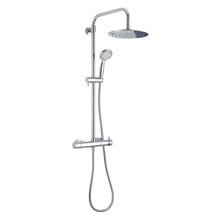 GEDY GYSC1025060 STAR PLUS Large Telescopic Shower Mixer Tap Chrome