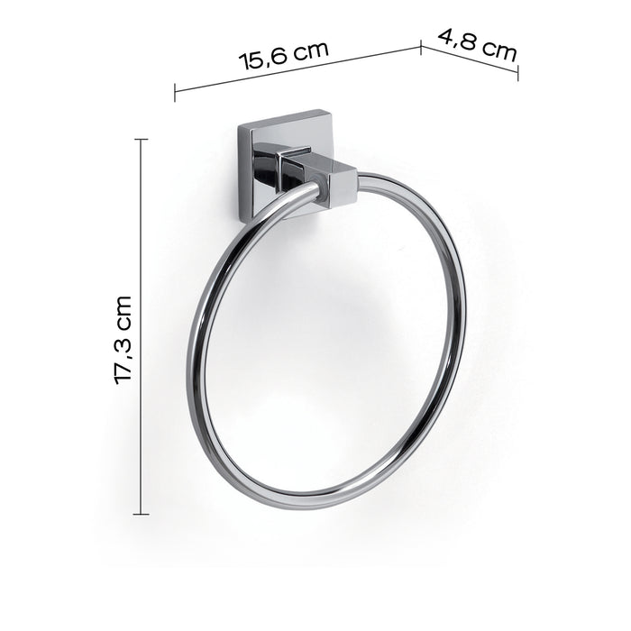 GEDY OI701300000 OLIMPO Chrome Towel Ring Ring
