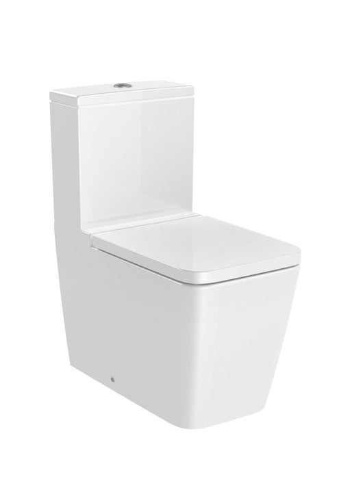 ROCA INSPIRA SQUARE Complete Toilet Rimless White