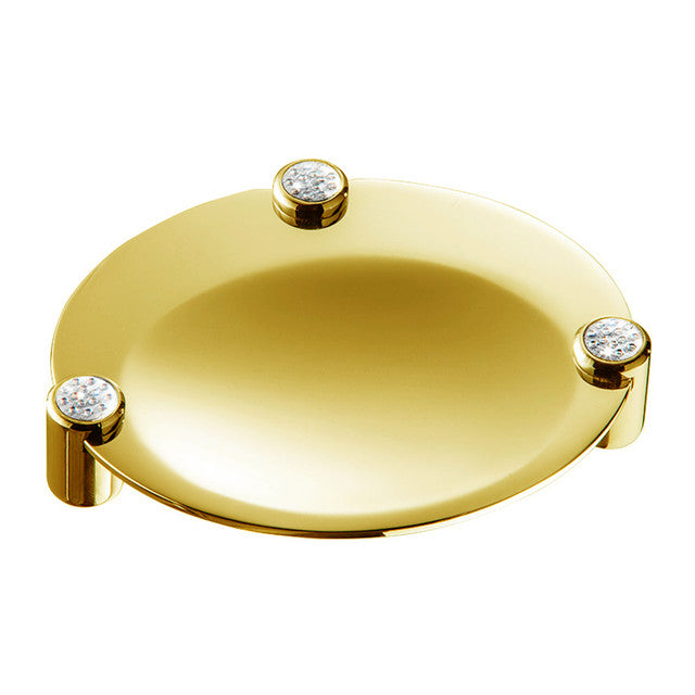 MANILLONS TORRENT 06670050 Tabletop Soap Dish Gold-White