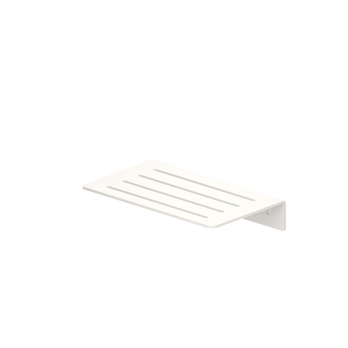BELTRAN 10454 ETNA Shelf Straight Slotted Wall Shelf White