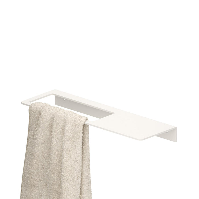 BELTRAN 10459 ETNA White Wall Towel Rack Shelf