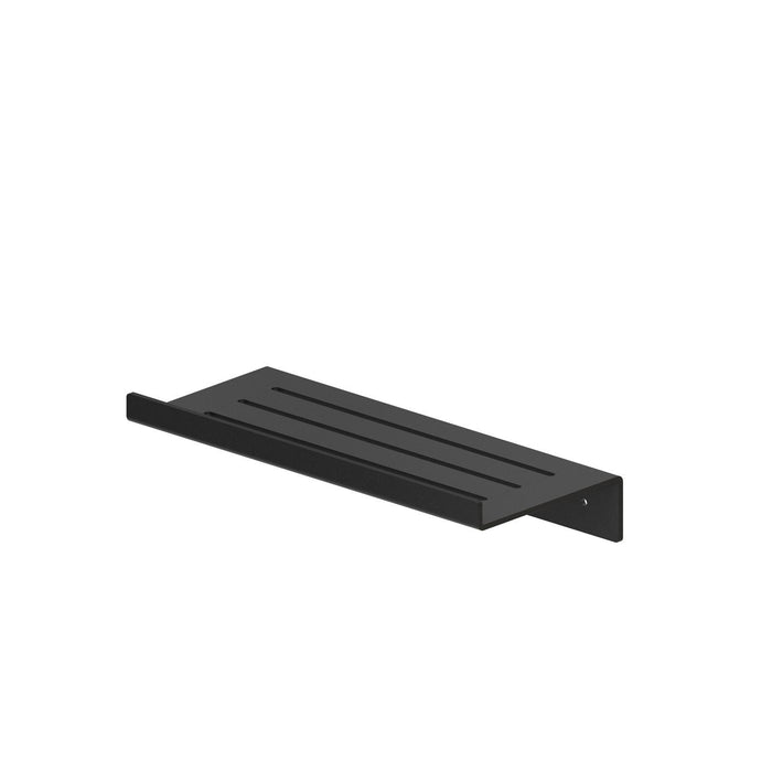 BELTRAN 10481 ETNA Slotted Wall Edge Folded Shelf Shelf Black