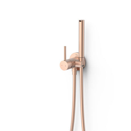 TRES 134123OPM STUDY EXCLUSIVE Built-in Single-Handle Tap with Toilet Shower Matte Rose Gold