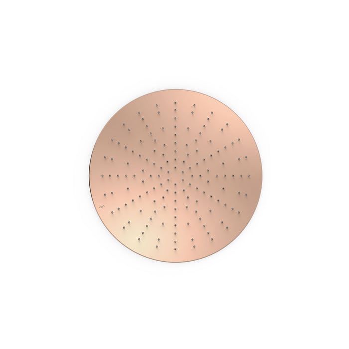 TRES 13495001OP COMPL_DUCHA Recessed Ceiling Shower Head 24K Rose Gold