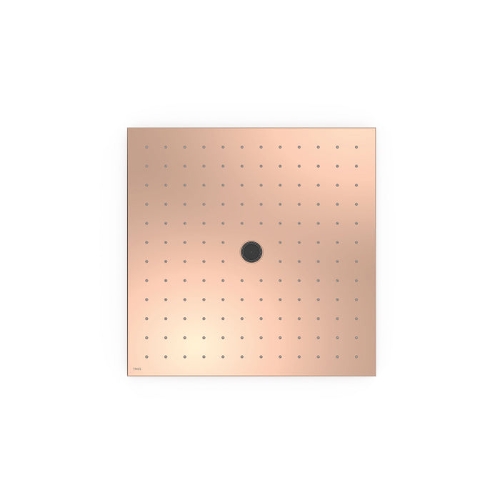 TRES 13495102OP COMPL_DUCHA Recessed Ceiling Shower Head 24K Rose Gold
