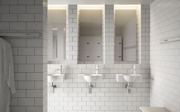 BATHCO 4052N VENECIA Sink Countertop/Wall Hung