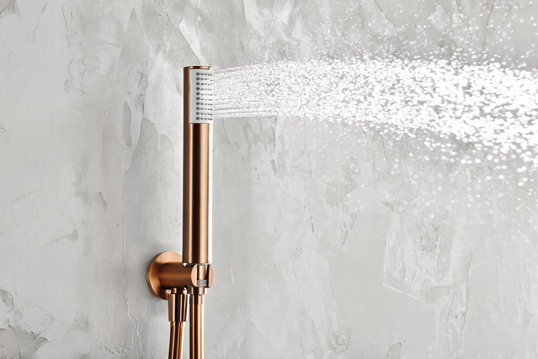IMEX GPM039/ORC MONZA Built-in Single-Handle Shower Tap Set Brushed Rose Gold