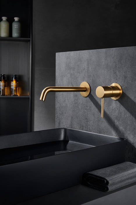 IMEX GLM039/OC MONZA Built-in Sink Mixer Tap Brushed Gold