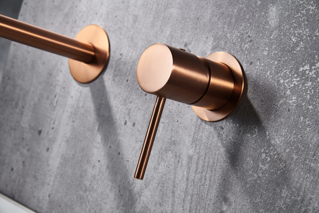 IMEX GLM039/ORC MONZA Built-in Sink Mixer Tap Brushed Rose Gold