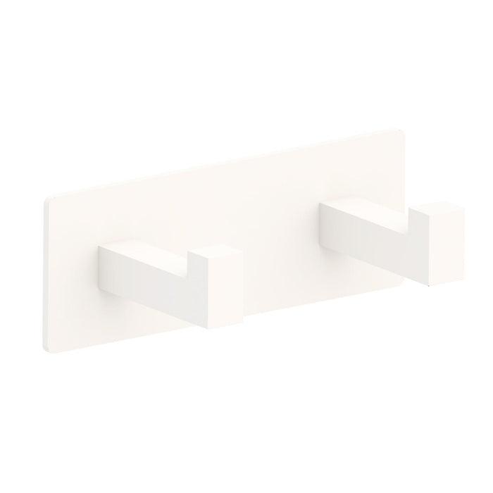 BELTRAN 20219 LUKA Double Matte White Adhesive Hanger