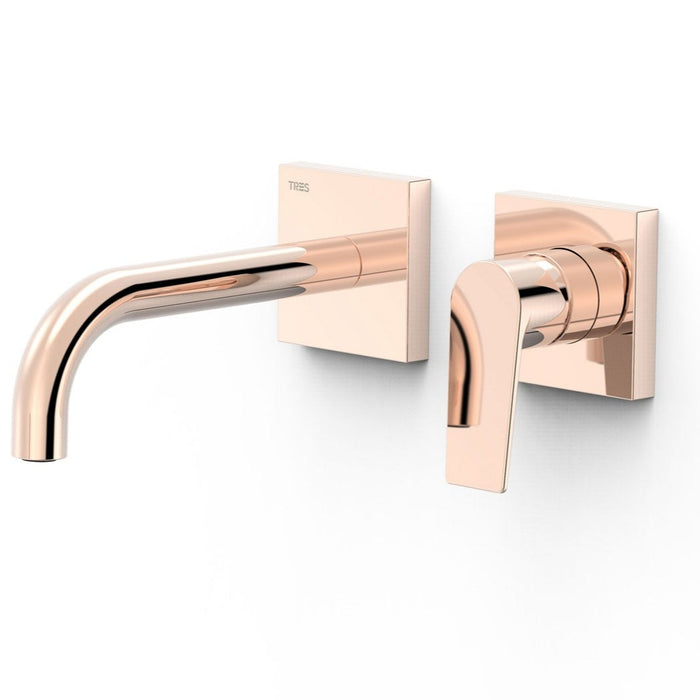 TRES 21130001OP PROJECT-TRES Built-in Single-Handle Sink Tap 24K Rose Gold