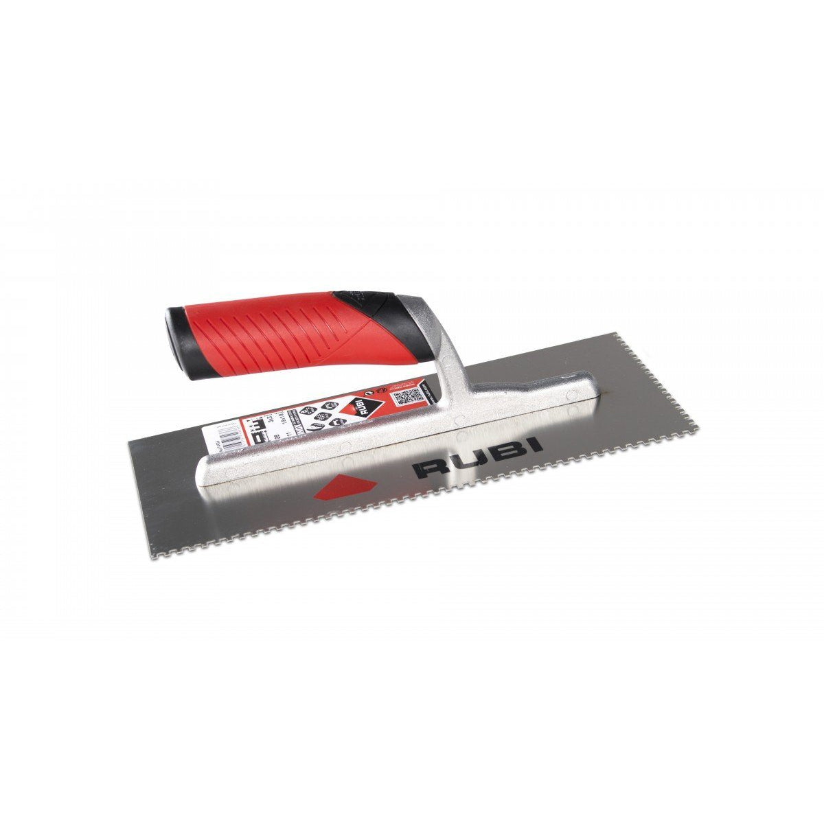 Rubi Edelstahl-Kamm 28 Cm – Für Fliesenverlegung, 3x3 Mm Zahnung, Mit Ergonomischem RUBIFLEX-Griff
