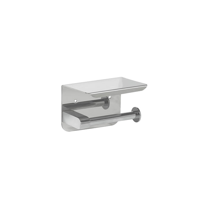 SALGAR 23503 OMEGA Toilet Roll Holder With Chrome Tray