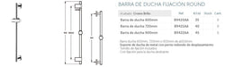 IDEAL STANDARD B9420AA Barra De Ducha 60 Cm Para Idealrain M1/M3 24/48 Horas Ideal Standard 