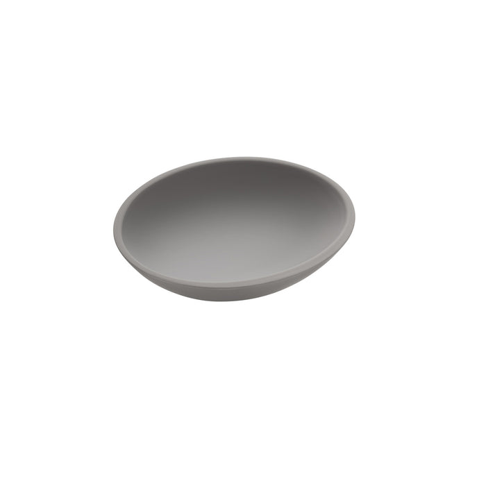 COSMIC 2522832 SAKU Countertop Soap Dish Rubbery Gray