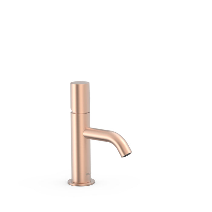 TRES 26190301OPM STUDY EXCLUSIVE Single Handle Basin Tap Matte Rose Gold
