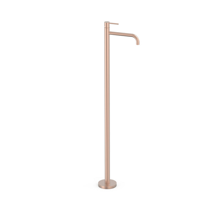 TRES 26285305OPM STUDY EXCLUSIVE Single-Handle Tap with Floor Inlet for Basin Matte Rose Gold