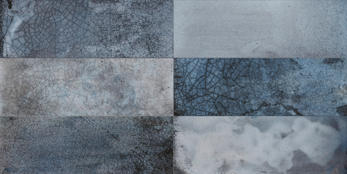 PERONDA 28939 FS RAKU BLUE Revestimiento Pasta Blanca 20X40