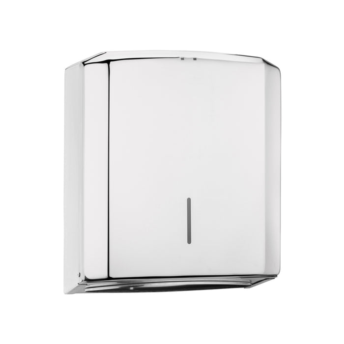 COSMIC 2900227 HOTELS Glossy Stainless Steel Paper Towel Dispenser