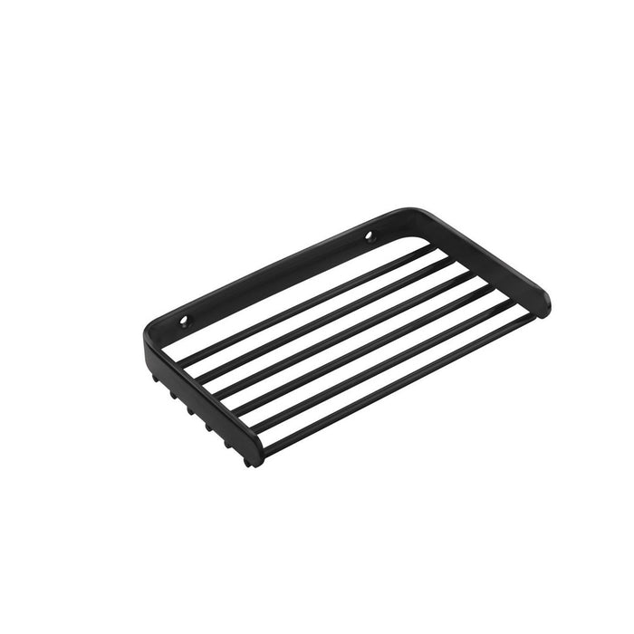 COSMIC 2903639 LOGIC Matte Black Grid Soap Dish