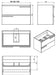VISOBATH SCALA Mueble+Lavabo Con Estructura Crudo 7 a 10 Días VISOBATH 
