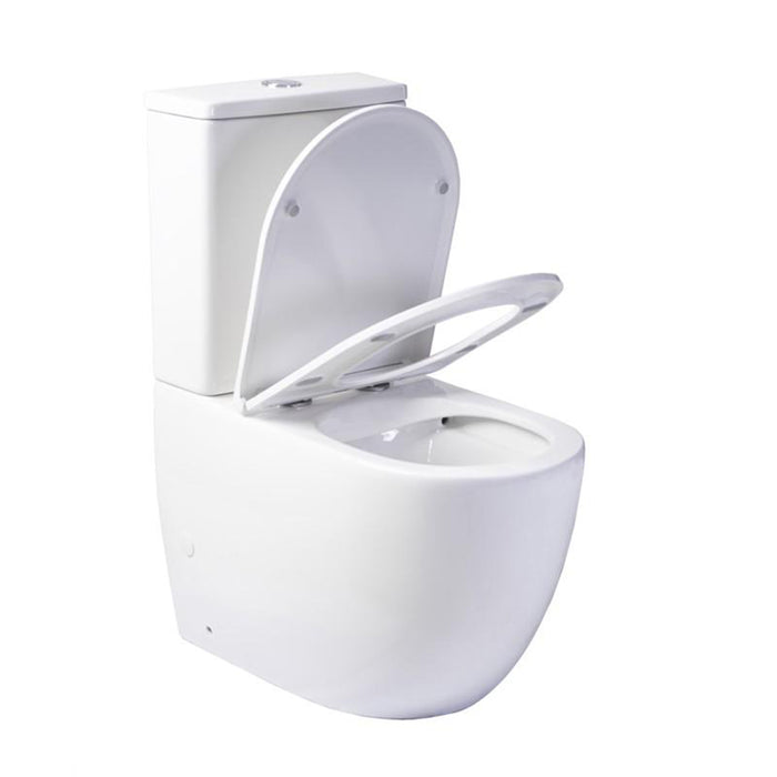BATHME B00334 NOVA Complete Rimless Toilet White