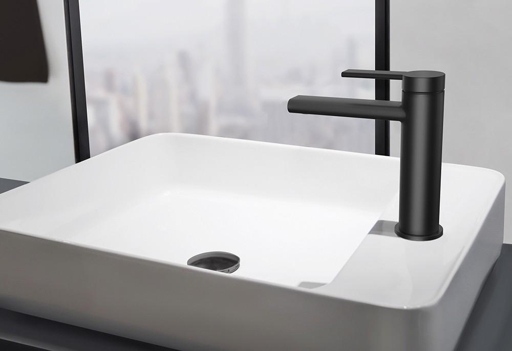 Grifo de baño alto de lujo Grifos de lavabo de latón con diamante oro  blanco negro y cromo grifos lavabo de una sola manija (color : 92115)