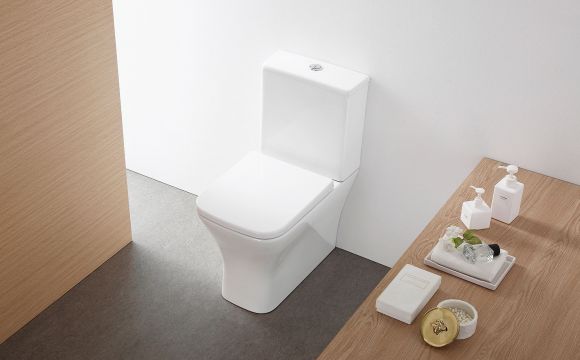 BATHCO 4573 CANBERRA Complete Rimless Toilet