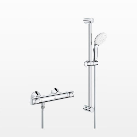 GROHE 34 796 000 GROHTHERM 500 Chrome Thermostatic Shower Set
