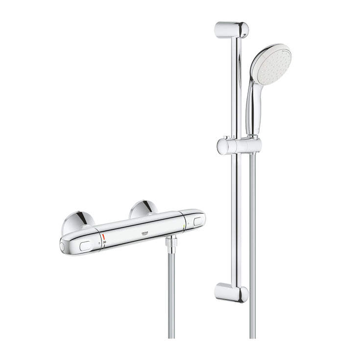 GROHE 34 820 004 GROHTHERM 1000 PRO Thermostatic Shower Set Chrome
