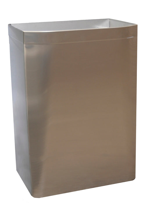MEDICLINICS 3A05-11 Satin Stainless Steel Trash Can