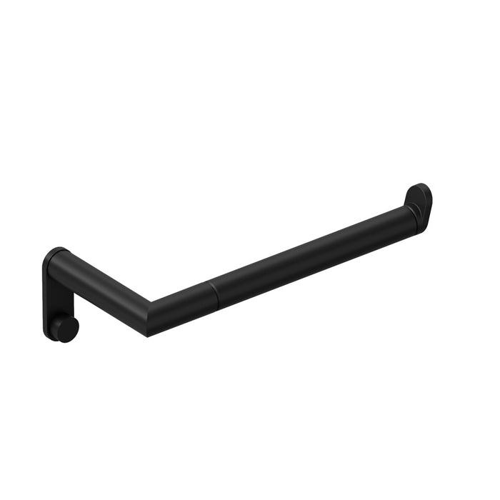 COSMIC 474001024 MICRA Toilet Paper Holder Without Cover Right Black (16X7X4.5cm)