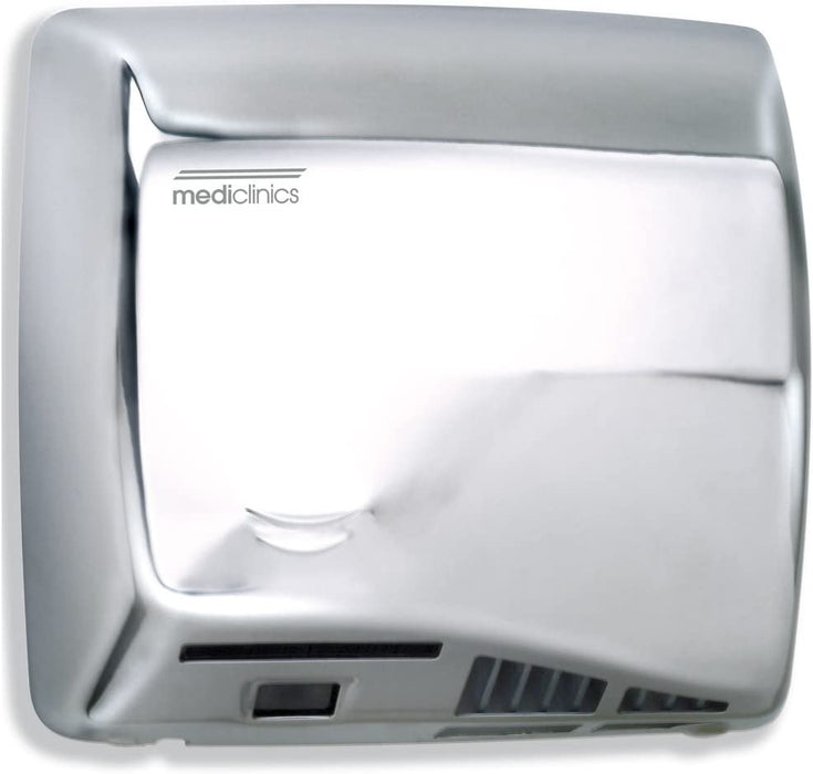 MEDICLINICS M06AC Speedflow Hand Dryer Bright Steel