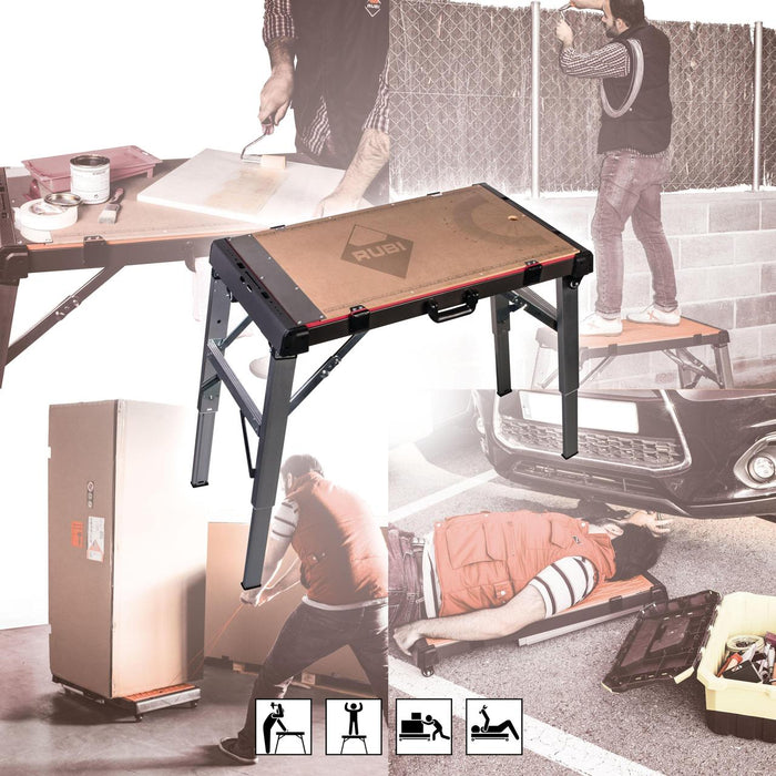 RUBI 66924 4-in-1 folding work table