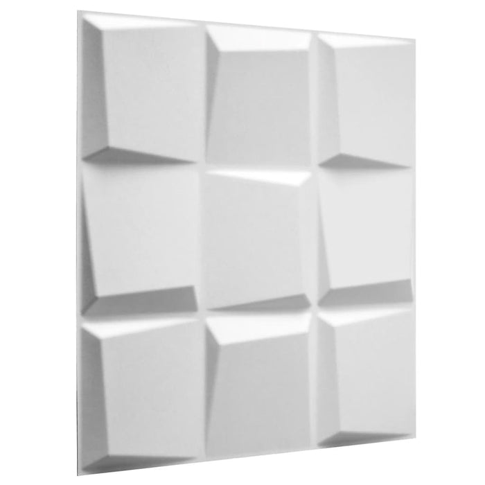 VXL WallArt Paneles de pared 3D Oberon 12 piezas GA-WA21