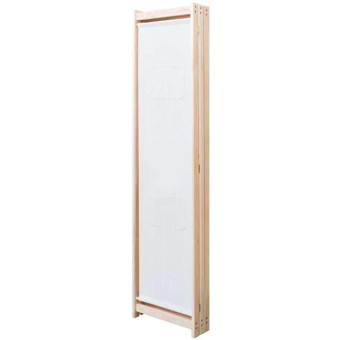 VXL Divider screen with 3 cream fabric panels 120x170x4 cm