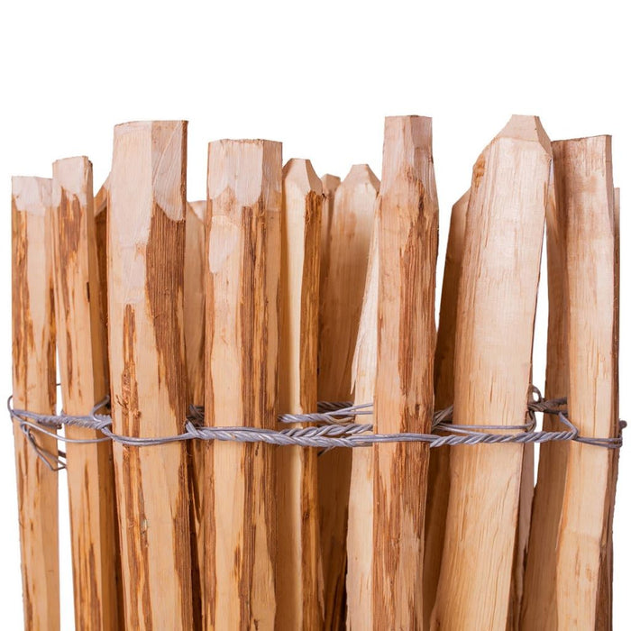 Cuentas de tubo de madera de avellano con corteza 16x6 mm - Natural x10 -  Perles & Co