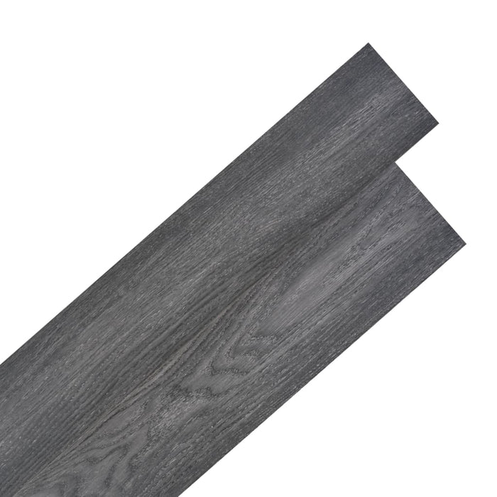 VXL Lamas para suelo de PVC autoadhesivas 5,02m² 2mm negro y blanco