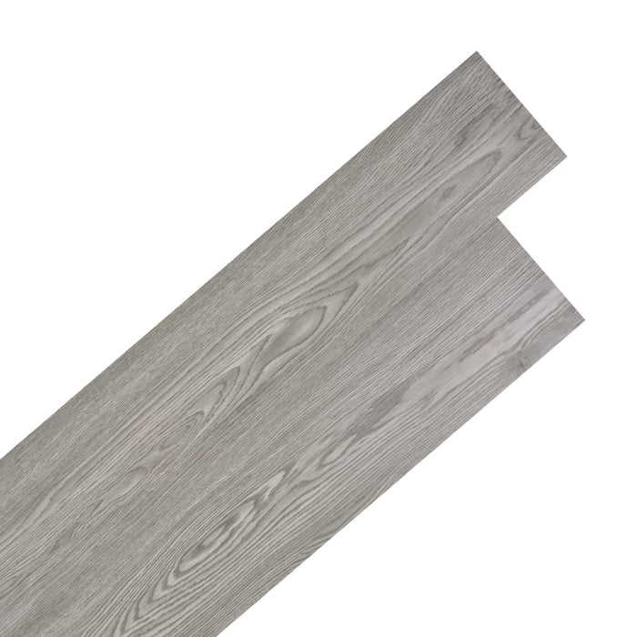 VXL Lamas para suelo de PVC autoadhesivas 5,02m² 2mm gris oscuro