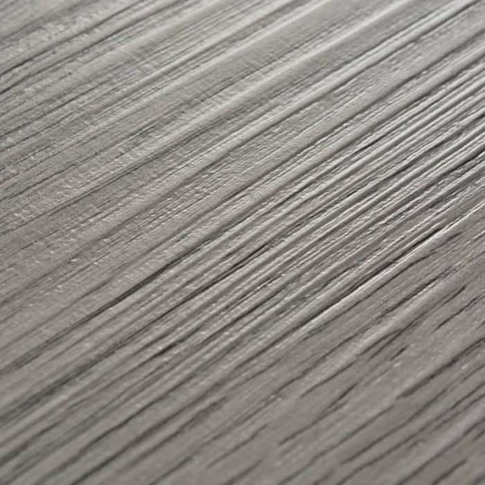 VXL Lamas para suelo de PVC autoadhesivas 5,02m² 2mm gris oscuro