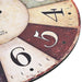 VXL Reloj De Pared Vintage Colorido 30 Cm 5 a 7 Días VXL 