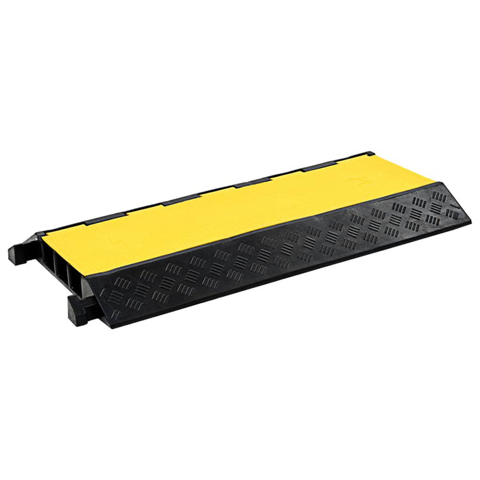 VXL Cable Protection Ramp 3 Channels Rubber 93 Cm