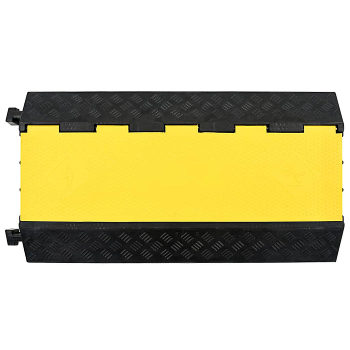 VXL Cable Protection Ramp 3 Channels Rubber 93 Cm